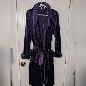 NWT RACHEL ZOE ROYAL PURPLE LONG ROBE